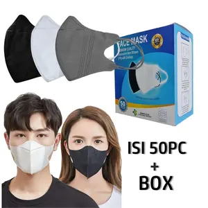 Grosir Masker Duckbill Garis hidung FaceMask mirip sensi 1 box isi 50pcs