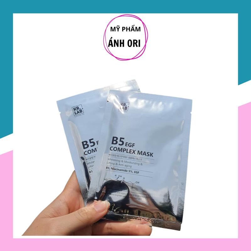 Mặt nạ b5 kr.lab 1 set 10 miếng Dưỡng Ẩm Da