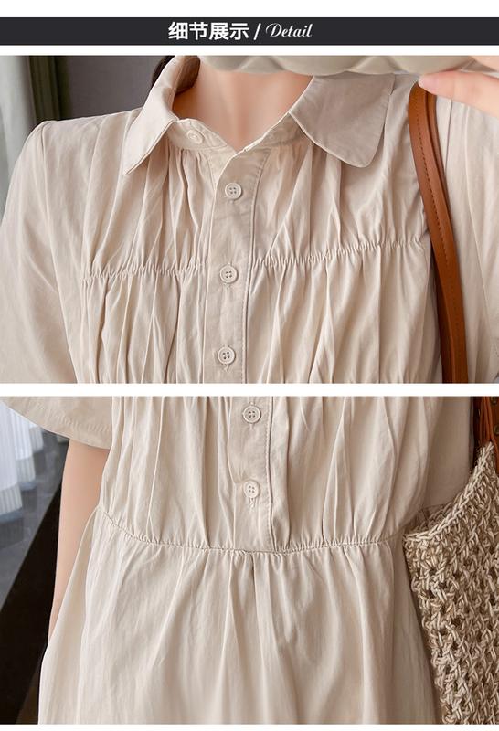 Product Introduction of P69350# Dress Pregnant Plus Size Dress For Women Nipped Waist Summer Slim New Arrival Pregnant Pregnancy Dress 27
