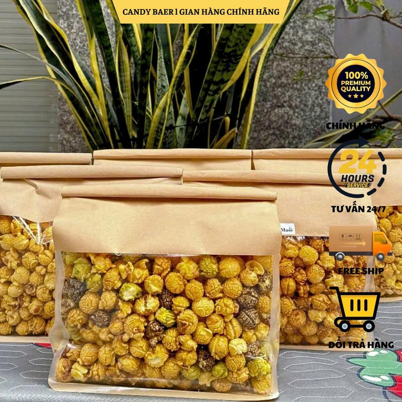 [TÚI 500G TẶNG 100G] Bỏng Ngô Nổ Mỹ - Bắp Rang Bơ Vị Bơ Sữa, Vị Matcha, Vị Socola, Vị Caramel, Vị Phô Mai, VỊ Mật Ong, Vị Trứng Muối - Bắp Nổ Rạp Chiếu Phim