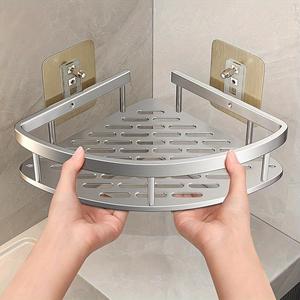 Estante de Esquina para Ducha de Acero Inoxidable, Estante de Ducha Montado en la Pared, Estante de Almacenamiento para Baño, Accesorios para Baño