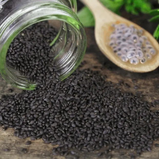 50gr Hạt é loại ngon, hạt é sạch ,hạt é tách lẻ