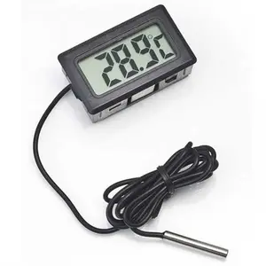 Pengukur Suhu Digital Termometer Aquarium dengan Kabel 1M - T110 OTS