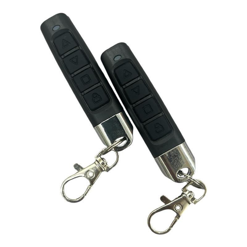 Combo 2 remote cửa cuốn sao chép học lệnh thông minh 433mhz-Điều khiển cửa cuốn thiết kế đẹp mắt nhỏ gòn kèm pin sẵn. die uk hi hien cua cuon