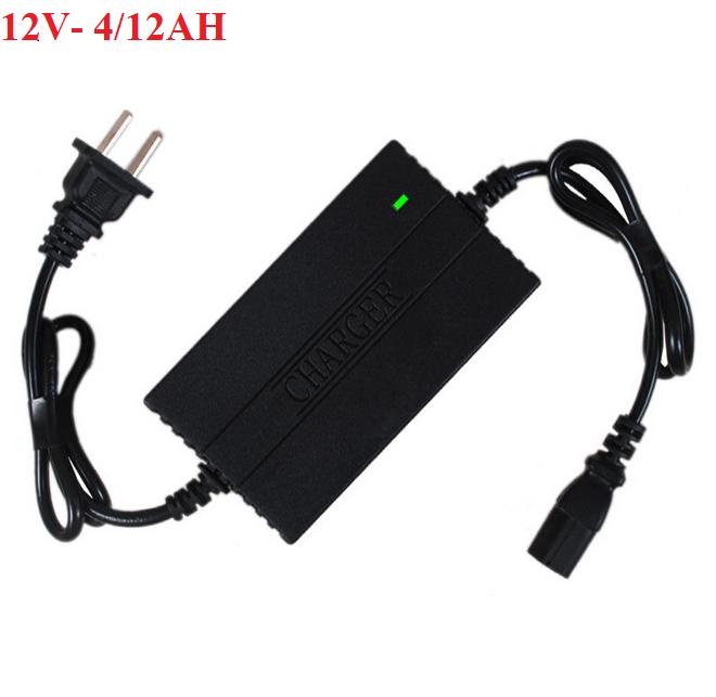 Sạc bình phun thuốc 12V 2a chân đặc 3 chấu đa năng có đèn báo sạc xanh tự ngắt khi đầy sạc bình ắc quy sạc acquy