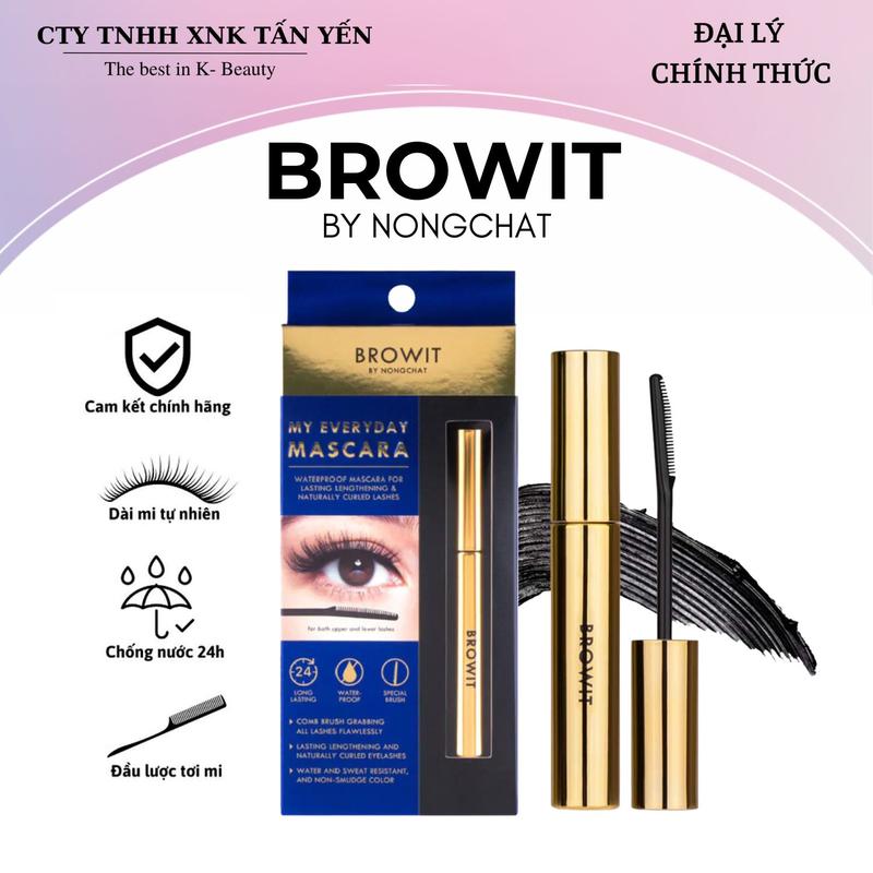 Mascara Chuốt Mi Chống Nước Browit By Nongchat My Everyday Mascara
