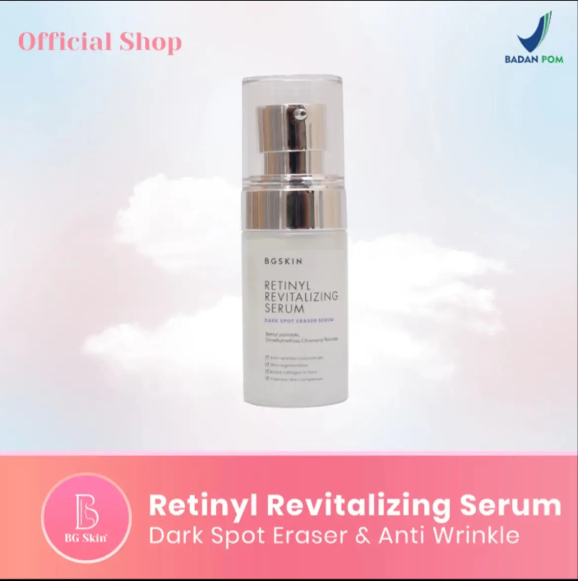 BG SKIN RETYNIL REVITALIZING SERUM PENGGANTI SERUM RETINOL