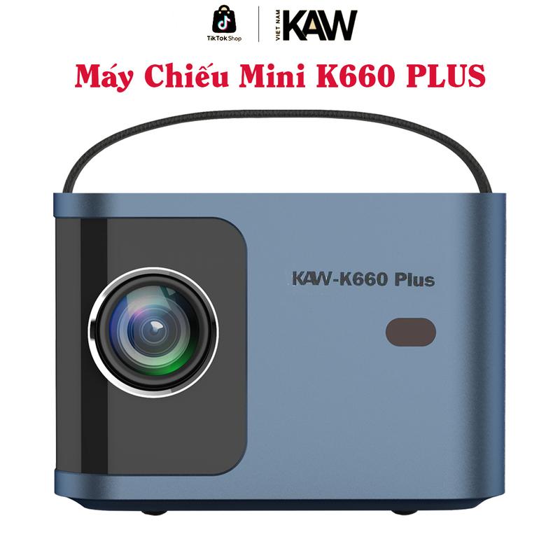 KAW Máy Chiếu Xem Phim K660 PLUS, Máy Chiếu Xem Phim mini Tại Nhà, Có Quai Sách Tiện Lợi   Projector -Bluetooth- Bảo Hành 12 Tháng  Bluetooth máychiếu mini 3