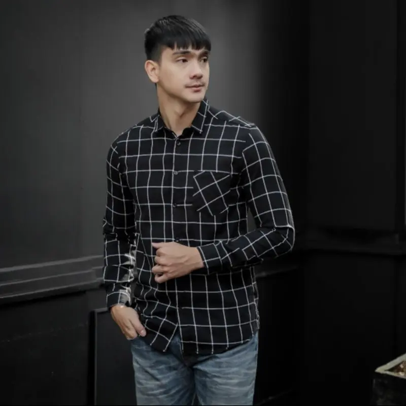 PAKET USAHA 150K DAPAT 3 PCS KEMEJA FLANEL LENGAN PANJANG TERBARU 5