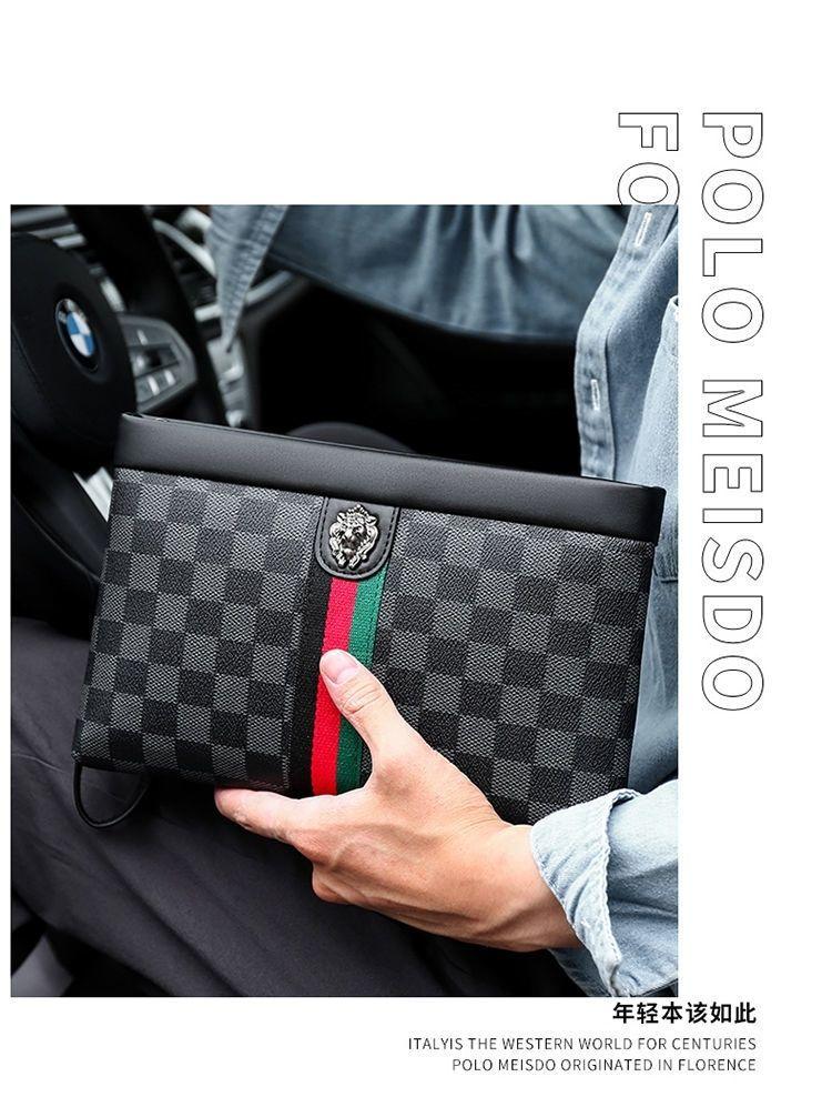 Product Introduction of [90% Positive Feedback Rate] Men's Clutch 2022 New Clutch Men's Trendy Men's Bag Bags Business Hand Bag Big Brand Briefcase Men's Large Capacity 18