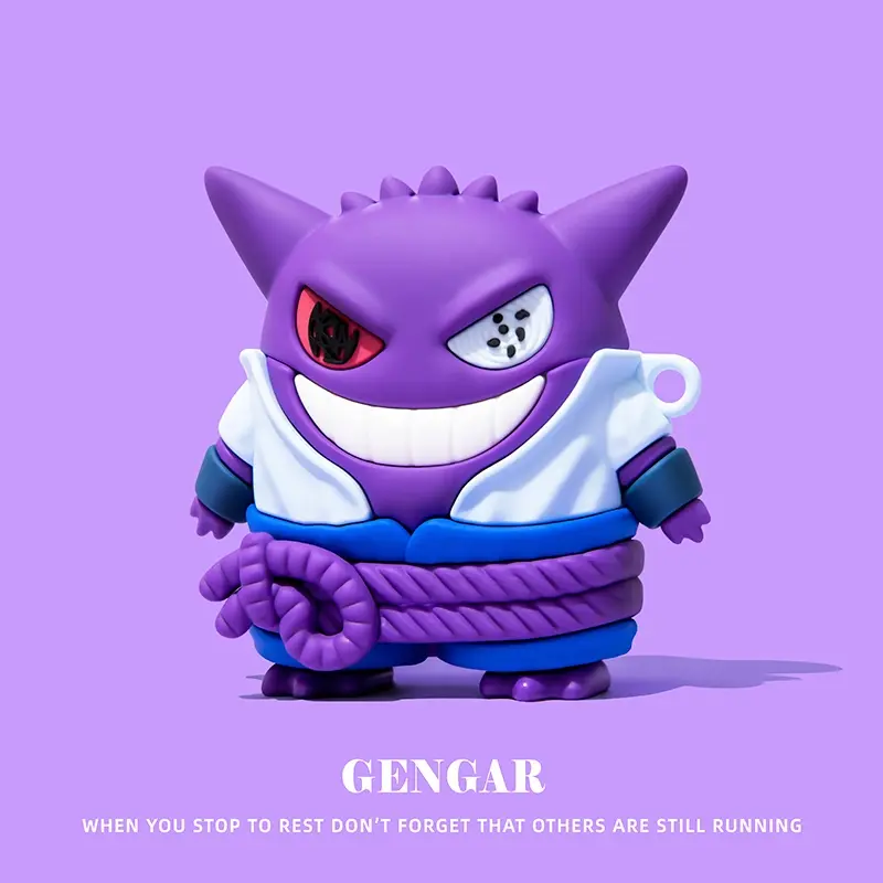 NARUTO Genghoul Yêu Tinh Vỏ Bảo Vệ Tai Nghe AirPods4gen, Tương Thích Với AirPodsPro2 Và AirPods2gen, Vỏ Bảo Vệ Tai Nghe, Hàng Mới Về 2024 0