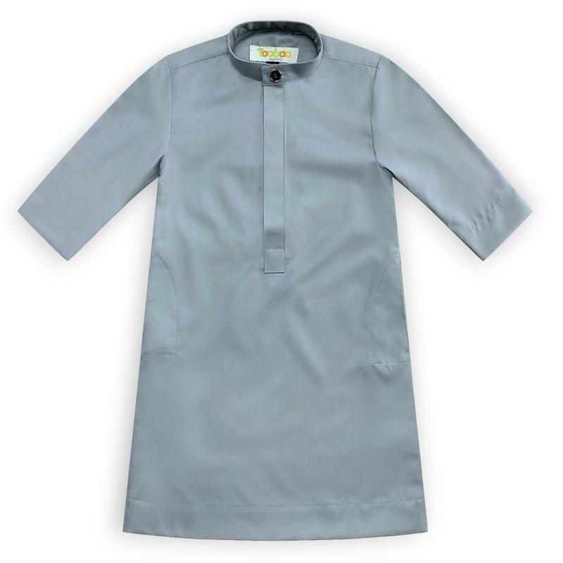 Toobaa Madinah Grey - Boys Jubah (DC) 0