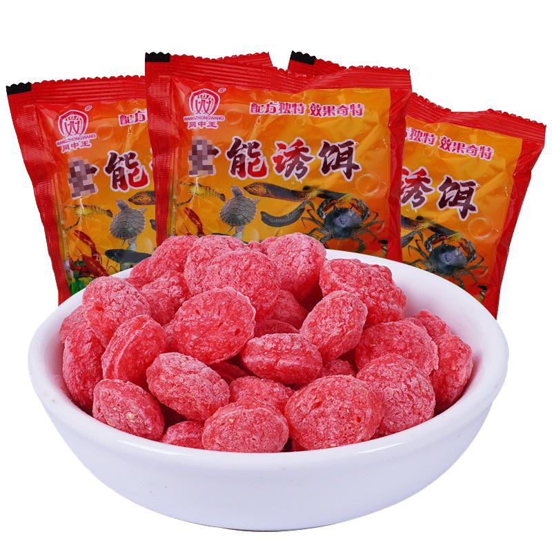  Gói mồi dụ tôm cua cá bát quái 10 gói mồicâucá mồi câu giun đất 