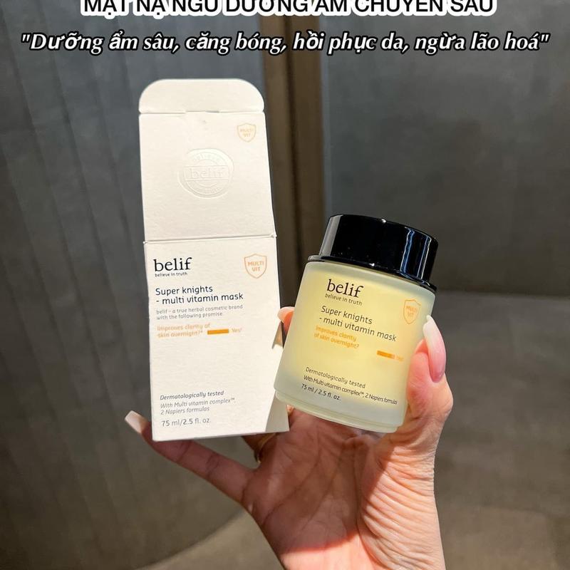 Mặt Nạ Ngủ Dưỡng Ẩm Chuyên Sâu, Phục Hồi Da Belif Chăm Sóc Da Skincare Làm Đẹp Da Dưỡng Ẩm Da Cosmetics Women 7