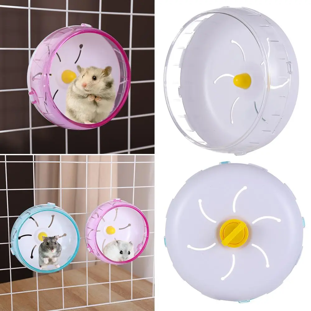 Disc Toy Exercise Wheels Small Animal Accessories Jogging Wheel Hamster Running Wheel Gerbil Cage Guinea Pig Golden Bear