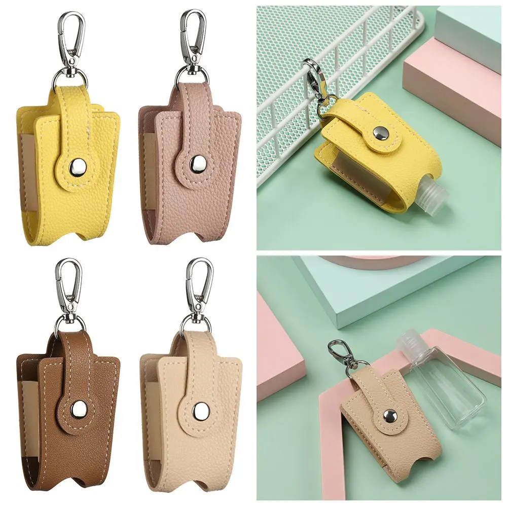 somna Keychain Holder Refillable Containers Travel Accessories Bottle Holder Empty Container Hand Sanitizer Reusable Travel Bag