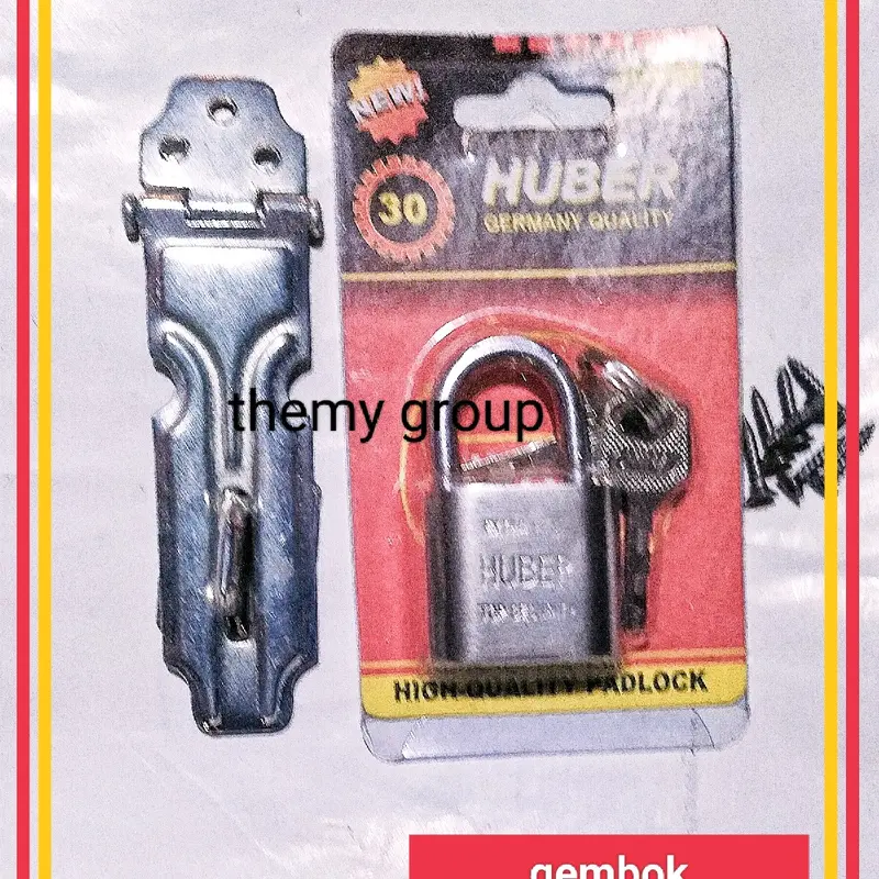 PROMO TERKINI.... GEMBOK DAN OVERVAL SATU PAKET TERMURAH DAN TERLARIS/GEMBOK KAMAR/KONTRAKAN 3
