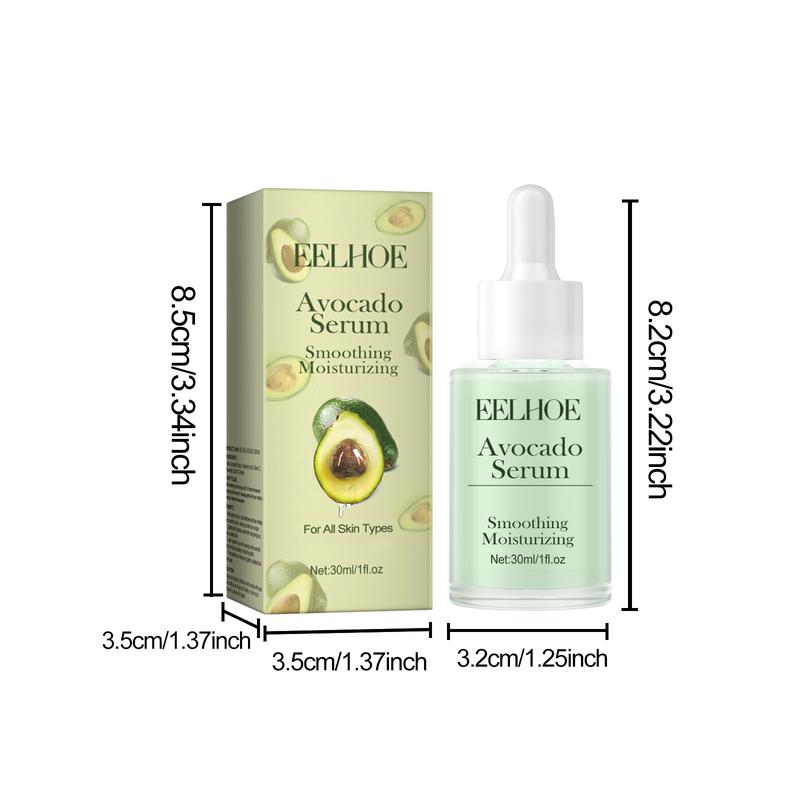 Product Introduction of EELHOE Avocado Watermelon Facial Serum Fades Fine Lines Tightens Pores Hydrates Moisturizes Whitens Essence 1
