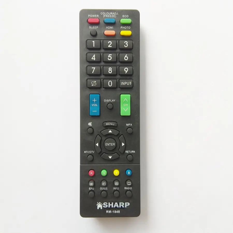 Remot Remote TV Sharp Aquos LCD LED GB225WJSA Original Pabrik KW