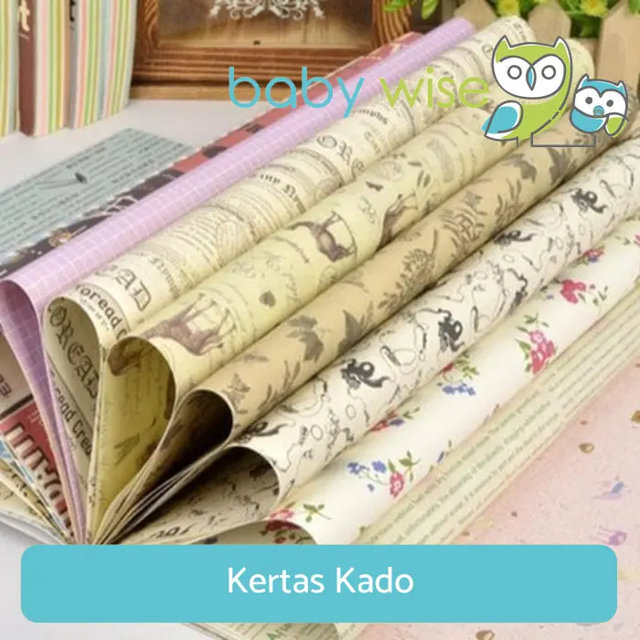 Tambahan Kertas Kado - Bungkus Paket Untuk Hadiah