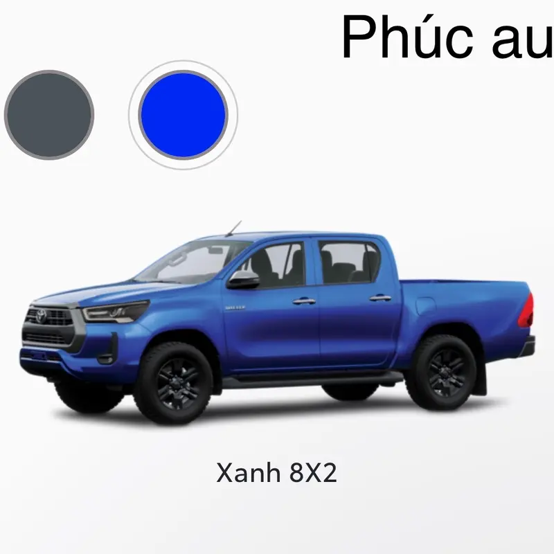 Chai sơn xịt xước xe màu 8X2 Toyota 3