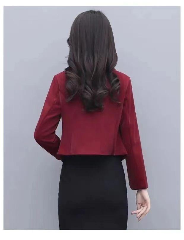Product Introduction of Áo Khoác Ngắn Phù Hợp Với Doanh Nghiệp Nhỏ Hàng Mới Về, Dành Cho Nữ, Phong Cách Phương Tây, Bộ Sưu Tập Thu Đông Năm 2025, Phong Cách Hàn Quốc, Dễ Phối Đồ, Cỡ Nhỏ Và Mỏng, Áo Len 29