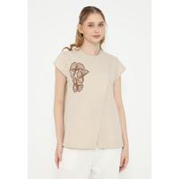 Gambar Vest Asymetrical With Embroidery in Cream By Brilliant Girl - CREAM, L dari Brilliant Girl Kota Tangerang 1 Tokopedia