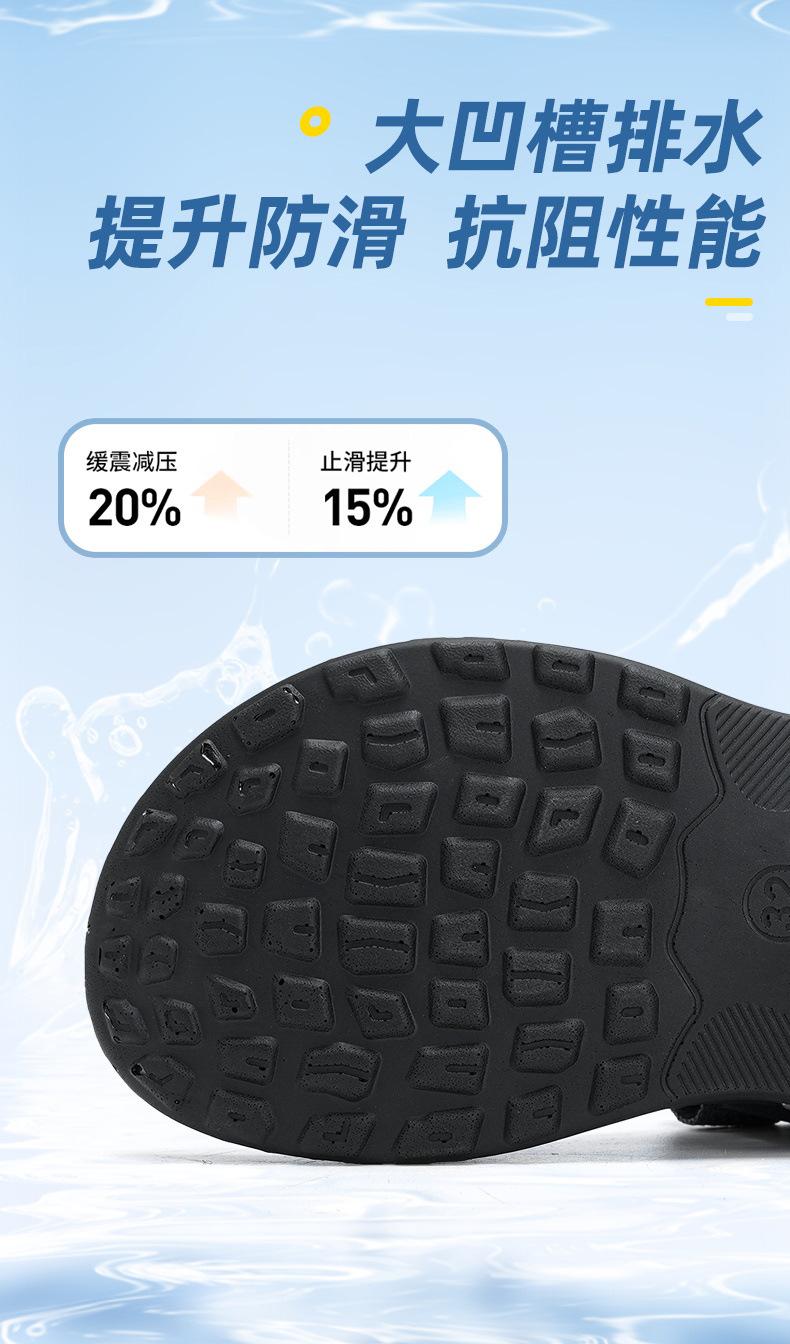 Product Introduction of Children's Sandals Boy's Beach Shoes Summer New Foreign Trade Sandals Boys Medium and Big Children Children's Sandals Soft Bottom Air Cushion 7