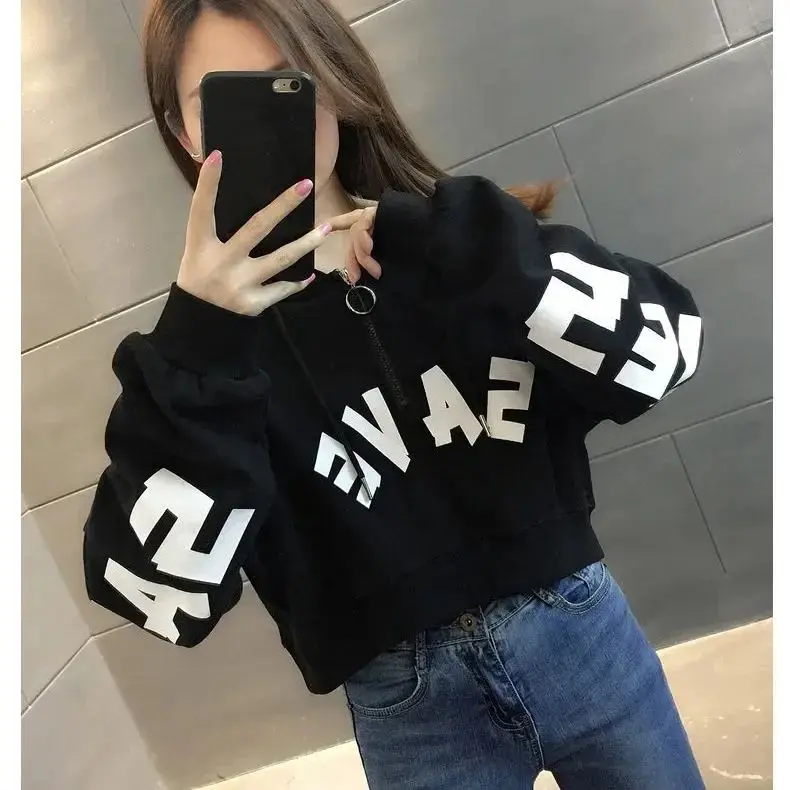 (SAN) Save Croope Oversize Sweater Fleece Hoodie & Sweatshirt Fashion Wanita 3