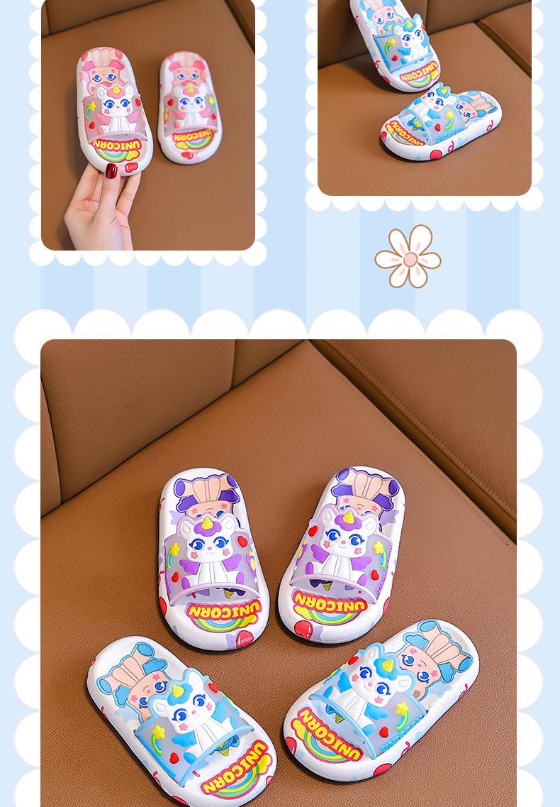 Product Introduction of Lightweight Breathable Versatile Non-Slip Soft Sole Children's Shoes Kids Slippers Summer Girls Indoor Non-Slip Girls Big Kids Home Bathing Sandals Girls 2025 New Promotion 16