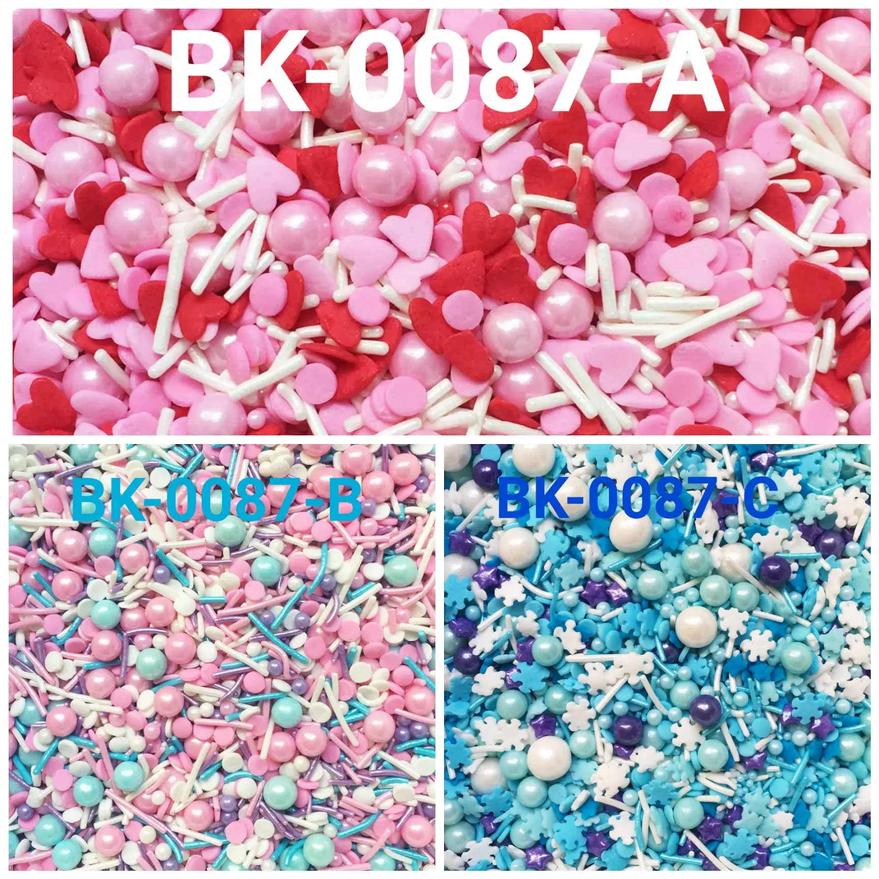GR-BK-0087 Sprinkles sprinkle sprinkel mix mutiara 30gram 30gr