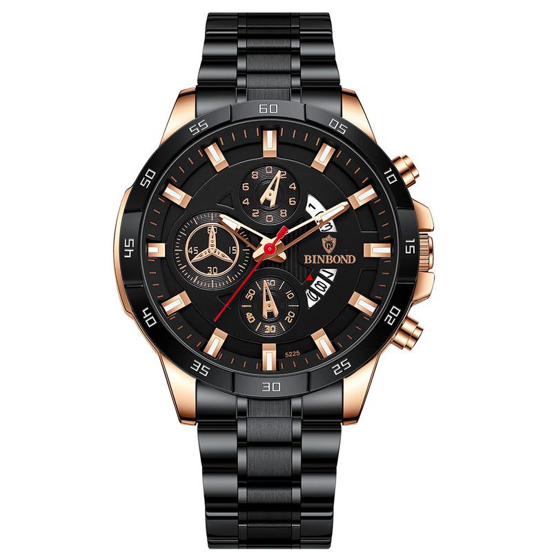 Product Introduction of Jam Tangan Pria terbaru kekinian Jam Tangan Pria Keren-Jam Tangan Pria Anti Air -Jam Tangan Pria Tali Kulit/Rantai stanlies C C15 bisa cod Quartz Titanium Watch Waterproof Watch 21