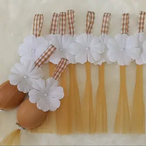 Tempat telur aqiqah motif kotak