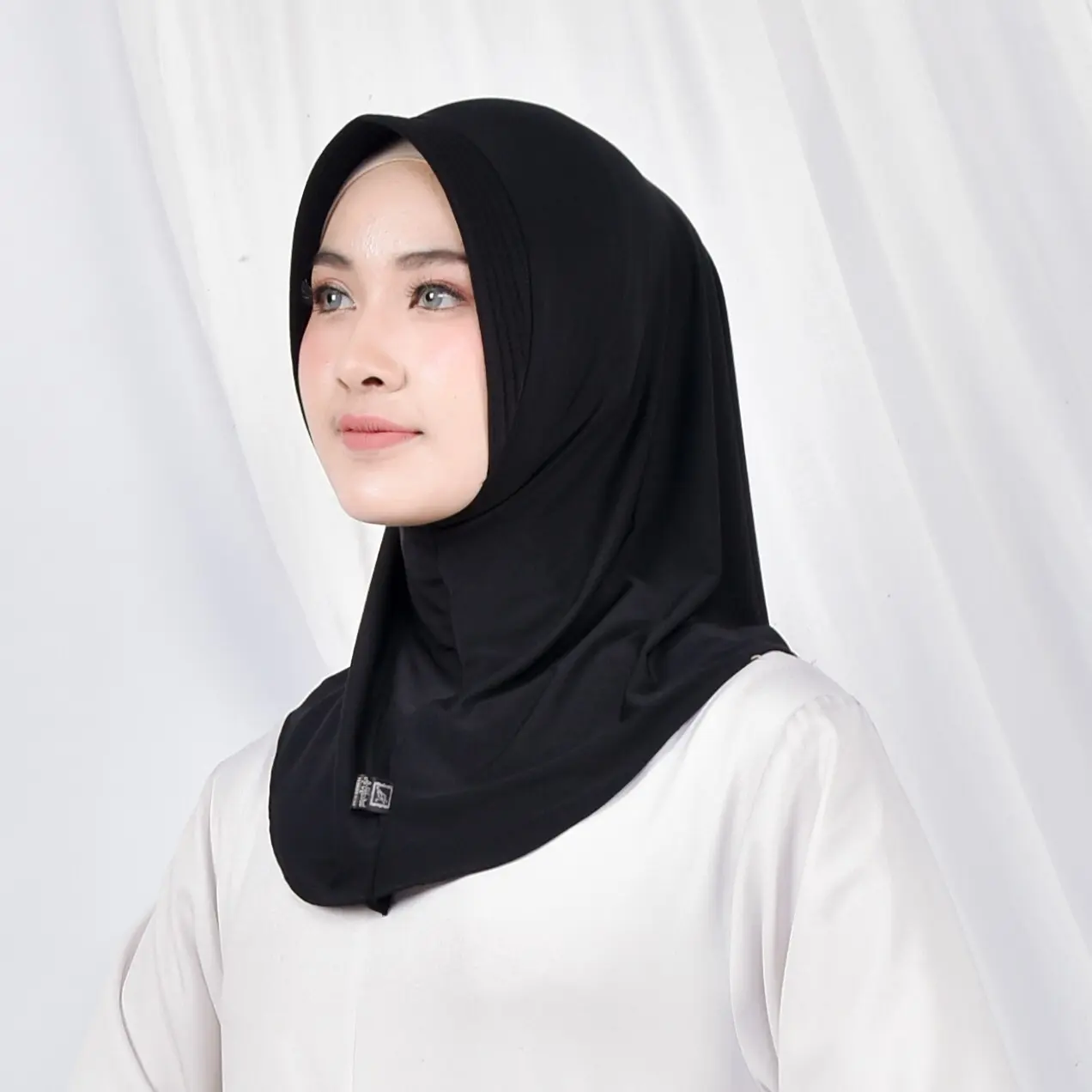 Hijab Sport Jersey / Jilbab Sport Jersey / Daily Hijab Sport / Kerudung Sport by Al-Khoerot Muslim Instan Panjang