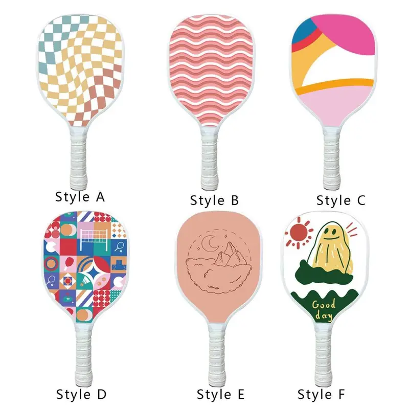 Vợt Pickleball, mái chèo bằng gỗ thoải mái, dành cho tất cả những người chơi Pickleball, Thích hợp để tập luyện, dành cho nam và nữ, Thích hợp cho người mới bắt đầu đến người chơi nâng cao 4