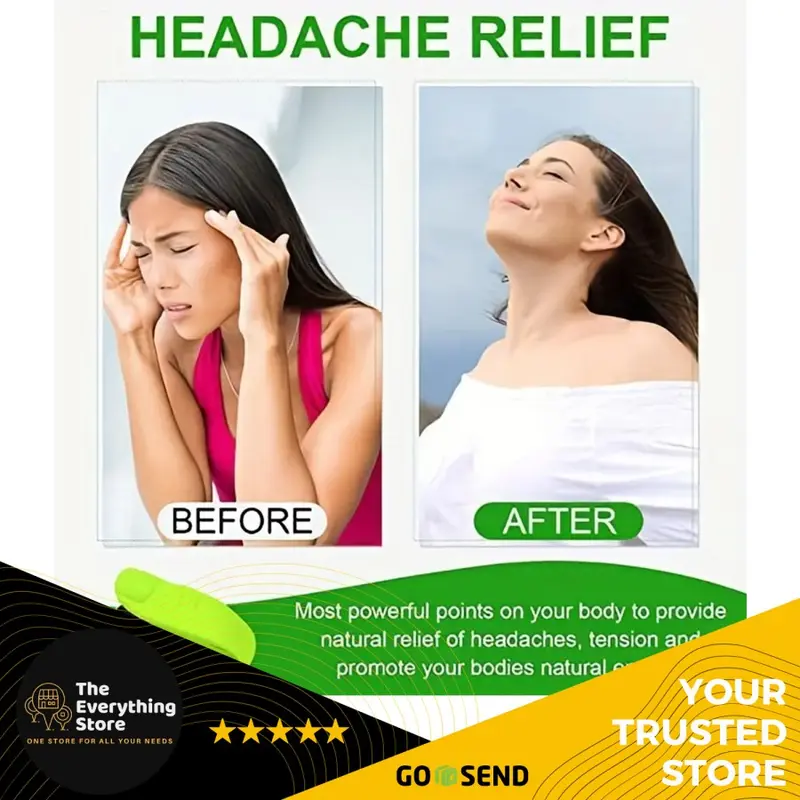 Fingering Relax Magnet Alat Pijat Akupresur Tangan & Jari Acupoint Massage Clip 5cm | Pijat Refleksi Titik Hukou | Portable, Hilangkan Pegal & Sakit Kepala 5