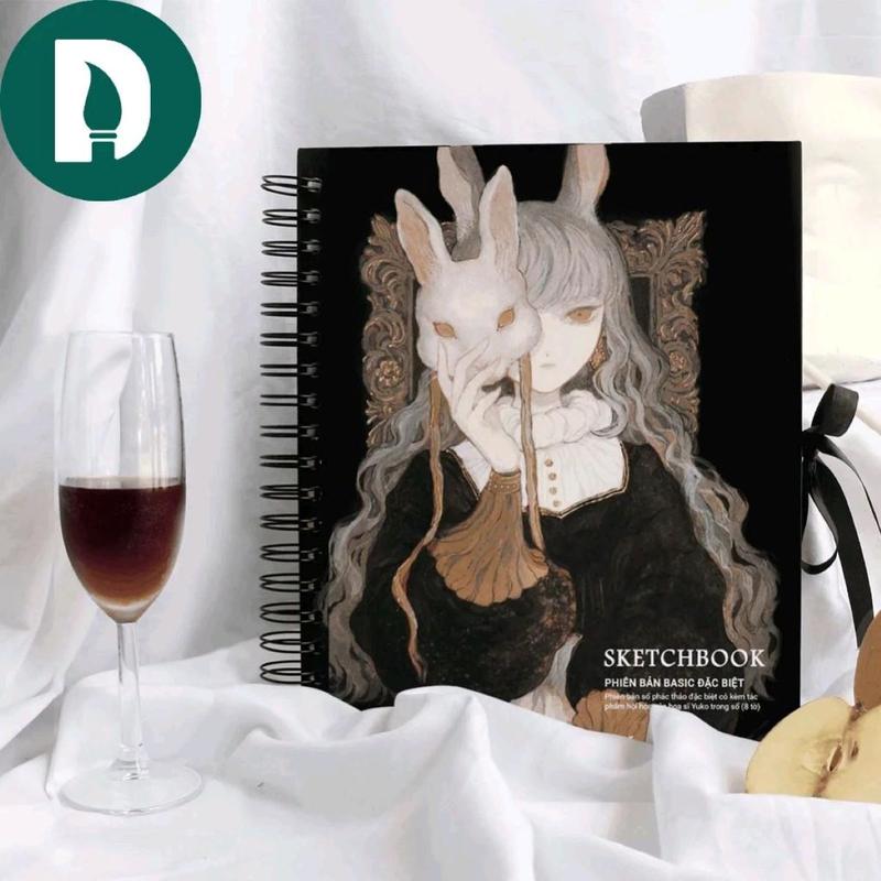 Sổ Vẽ Không Kị Tẩy Ong Mặt Bự 36 tờ (72 trang), Chuyên Vẽ Tranh Chì Phác Thảo A4/A5, 190/172GSM, Hàng Chính Hãng - Hoạ Cụ DUTi