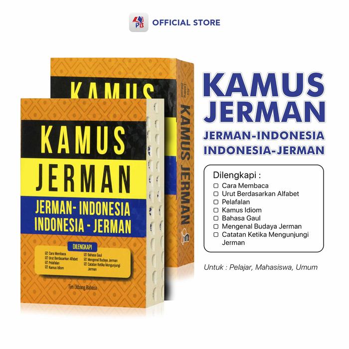 Gambar Kamus Bahasa Jerman / Kamus Bahasa Jerman - Indonesia / Indonesia Jerman -  Ukuran Saku Dengan Index / Pustaka Baru Press - PM dari Pustaka Baru Press Kab. Bantul Tokopedia