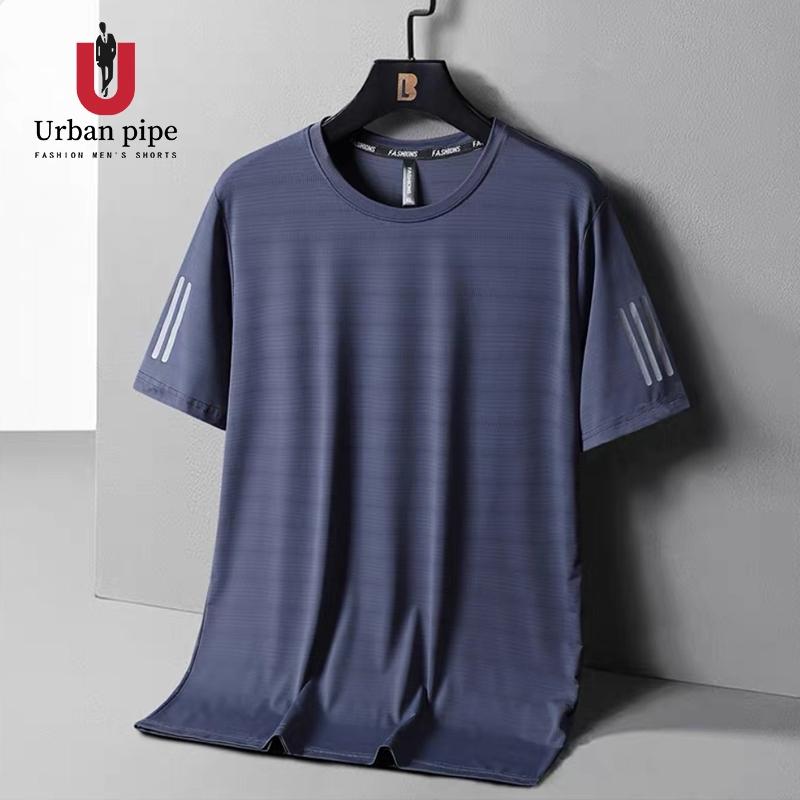 Camiseta deportiva URBAN PIPE DRI FIT para hombre con tecnología reflectante 3M, transpirable, para correr y hacer ejercicio, BT2358_voghion.com