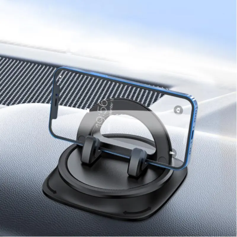360 Degree Rotatable Car Phone Holder, Car Dashboard Phone Holder, Universal Car Interior Accessories for iPhone & Android Phones