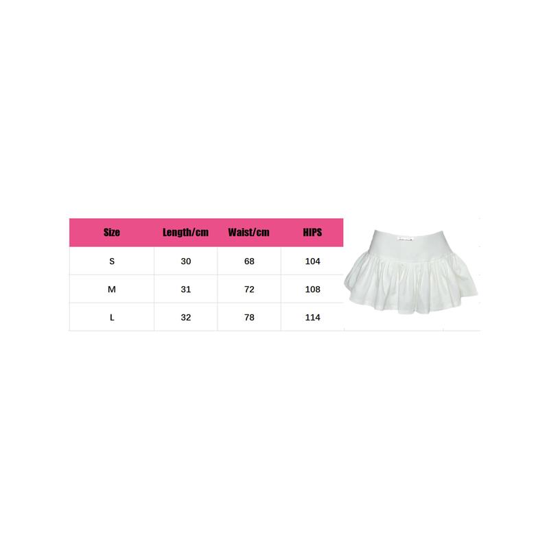 Product Introduction of Chân Váy Xếp Ly Cho Nữ, Cạp Thấp, Có Lớp Lót Quần Đùi, Phong Cách Thường Ngày Dành Cho Người Lớn, Có Nhãn Chữ Cái, Màu Trắng 0