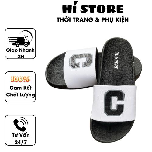 Dép quai ngang nữ nam unisex hót trend chữ C siêu bền siêu Đẹp giá siêu hấp dẫn. 2