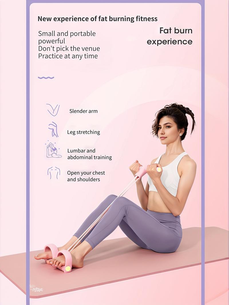 Product Introduction of Bộ Dụng Cụ Tập Thể Dục Yoga Tại Nhà, 4 Món, Chất Liệu PP Bền, Thiết Kế Trơn Màu 2