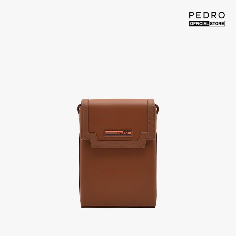 PEDRO - Túi đeo chéo nam phom chữ nhật nắp gập hiện đại PM4-95940030-51