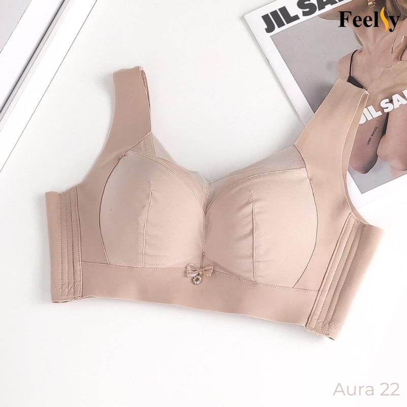 Áo ᵰgực Feelsy Định Hình Không Gọng Bản To AURA 22 4
