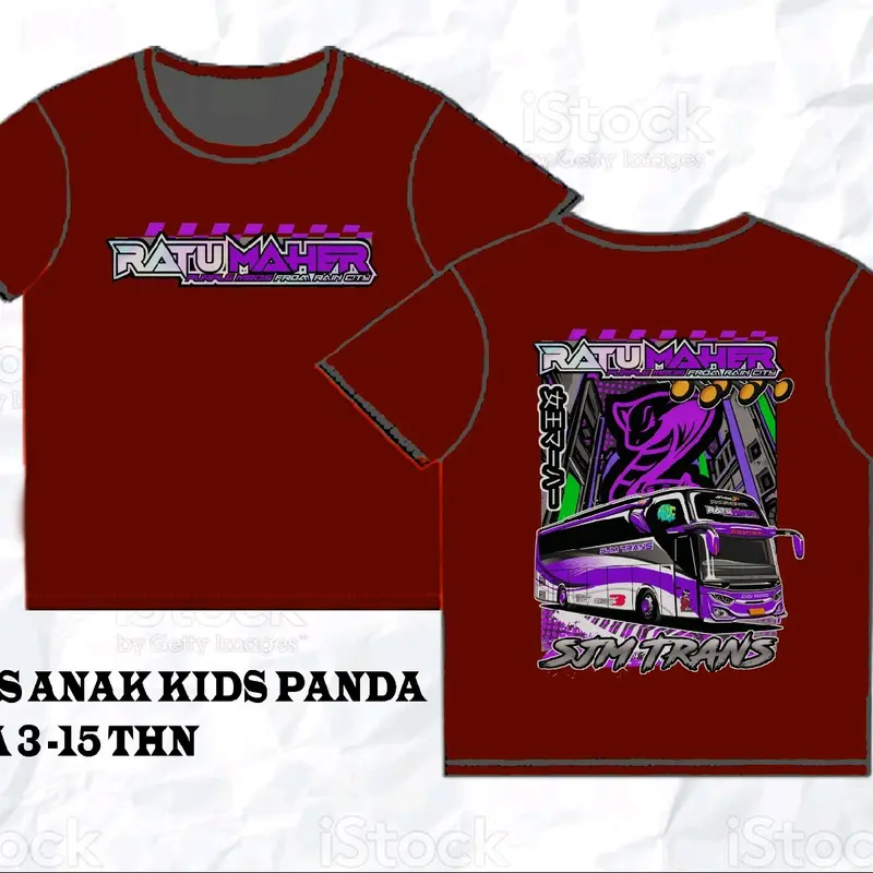 kaos anak bis mania 3