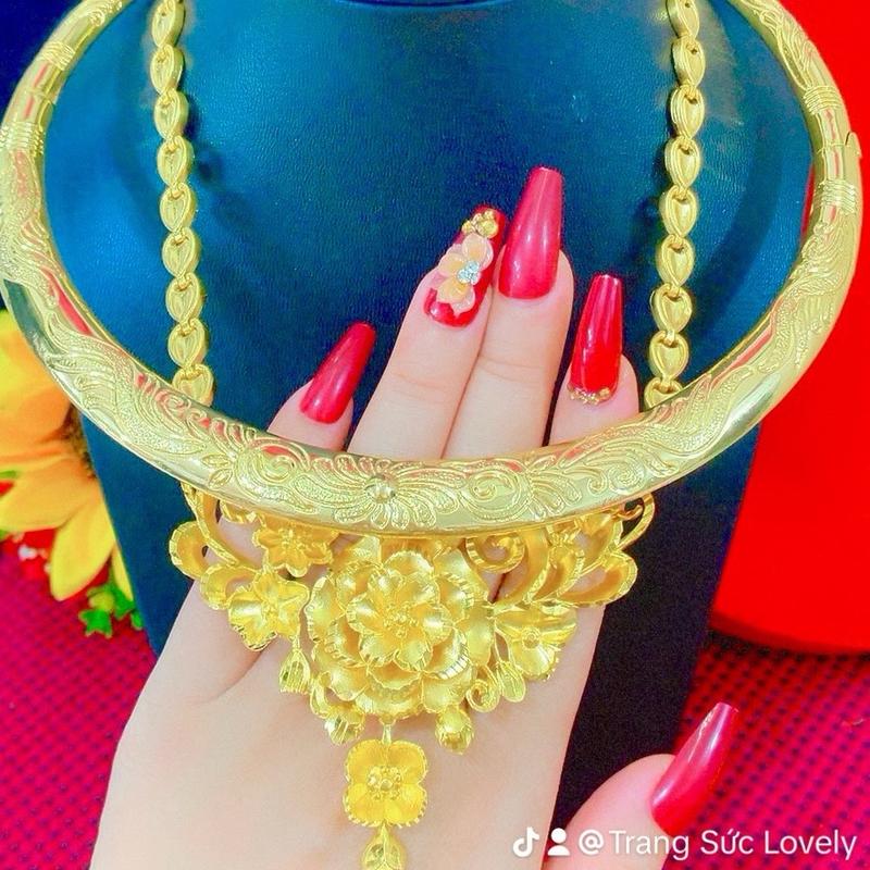 C84 Dây chuyền cưới cô dâu thích hợp đeo cưới đính hôn Phụ nữ Tốt đẹp Lớp phủ kim loại Women Trang Sức Jewelry Khuyên Tai Hoa Tai Hoa Tai Nhẫn