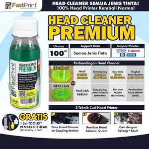 Fast Print Head Cleaner Premium Pembersih Head Printer 100 ML