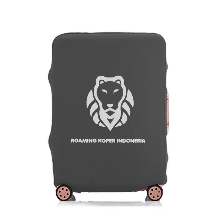 DISKON Roaming Cover Kain Elastis Sarung Koper Logo Roaming 20 Inch - 30 Inch - Pink, 28 7