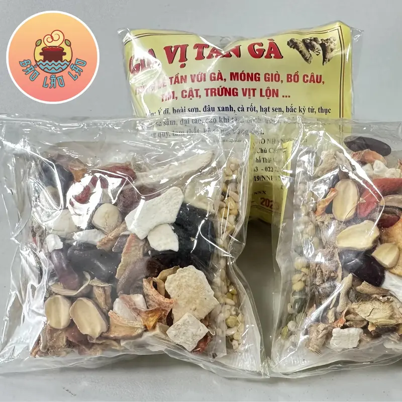 [10 gói x 70g] Gia vị tần Gà Thuốc Bắc thơm ngon, bổ dưỡng - bịch lớn 700g (10 gói x 70g) 2